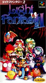 Box cover for Light Fantasy 2 on the Nintendo SNES.