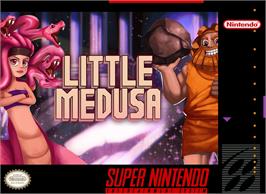 Box cover for Little Medusa on the Nintendo SNES.