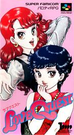 Box cover for Love Quest on the Nintendo SNES.