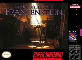 Box cover for Mary Shelley's Frankenstein on the Nintendo SNES.