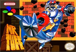 Box cover for Mr. Tuff on the Nintendo SNES.