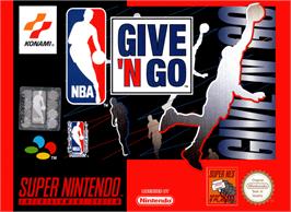 Box cover for NBA Give 'n Go on the Nintendo SNES.