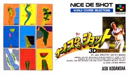 Box cover for Nice De Shot on the Nintendo SNES.