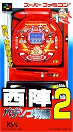 Box cover for Nishijin Pachinko Monogatari 2 on the Nintendo SNES.