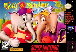 Box cover for Packy And Marlon on the Nintendo SNES.