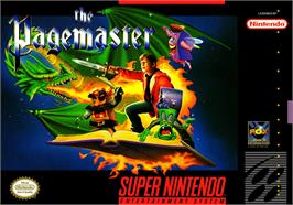 Box cover for Pagemaster, The on the Nintendo SNES.