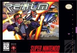 Box cover for Realm on the Nintendo SNES.