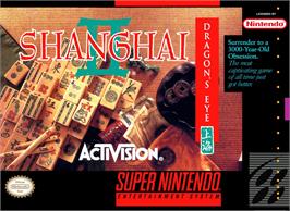 Box cover for Shanghai 2 - Dragon's Eye on the Nintendo SNES.