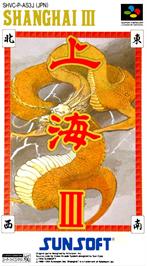 Box cover for Shanghai 3 on the Nintendo SNES.