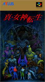 Box cover for Shin Megami Tensei on the Nintendo SNES.