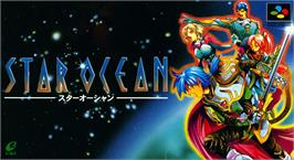 Box cover for Star Ocean on the Nintendo SNES.