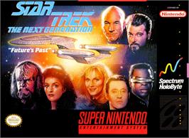 Box cover for Star Trek - The Next Generation - Future's Past on the Nintendo SNES.