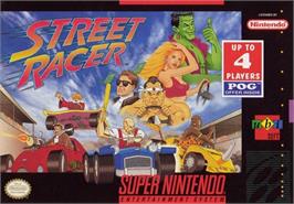 Box cover for Street Racer on the Nintendo SNES.