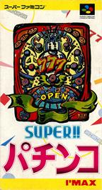 Box cover for Super!! Pachinko on the Nintendo SNES.