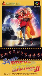 Box cover for Super Back to the Future: Part II on the Nintendo SNES.