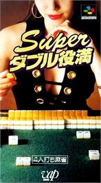 Box cover for Super Double Yakuman on the Nintendo SNES.