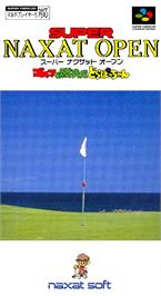 Box cover for Super Naxat Open - Golf De Shoubu Da Dorabocchan on the Nintendo SNES.