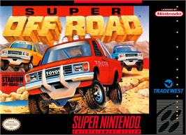 Box cover for Super Off Road on the Nintendo SNES.