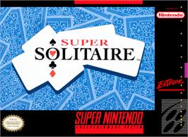Box cover for Super Solitaire on the Nintendo SNES.