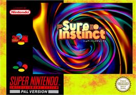 Box cover for Sure Instinct on the Nintendo SNES.