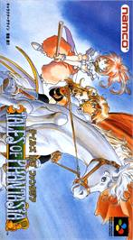 Box cover for Tales of Phantasia on the Nintendo SNES.