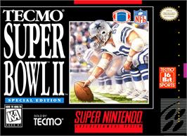 Box cover for Tecmo Super Bowl 2 - Special Edition on the Nintendo SNES.