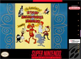Box cover for The Adventures of Rocky and Bullwinkle & Friends on the Nintendo SNES.