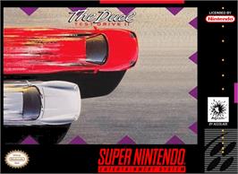 Box cover for The Duel: Test Drive II on the Nintendo SNES.