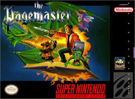 Box cover for The Pagemaster on the Nintendo SNES.