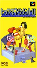 Box cover for Top Management 2 on the Nintendo SNES.