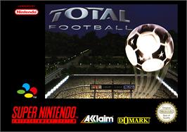 Box cover for Total Football on the Nintendo SNES.