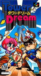 Box cover for Tower Dream on the Nintendo SNES.