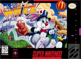 Box cover for Whizz on the Nintendo SNES.
