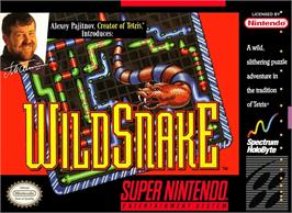 Box cover for Wild Snake on the Nintendo SNES.
