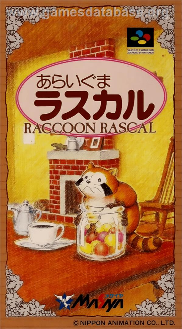 Araiguma Rascal - Nintendo SNES - Artwork - Box