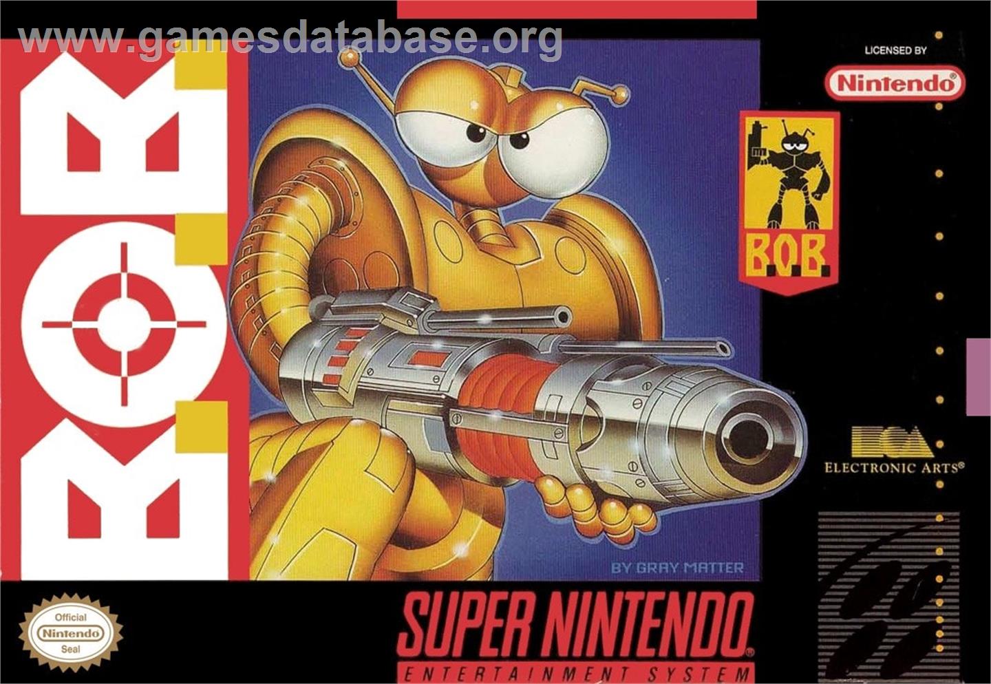 B.o.b. - Nintendo SNES - Artwork - Box