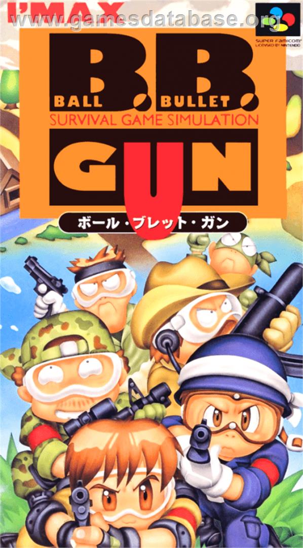 Ball Bullet Gun: Survival Game Simulation - Nintendo SNES - Artwork - Box