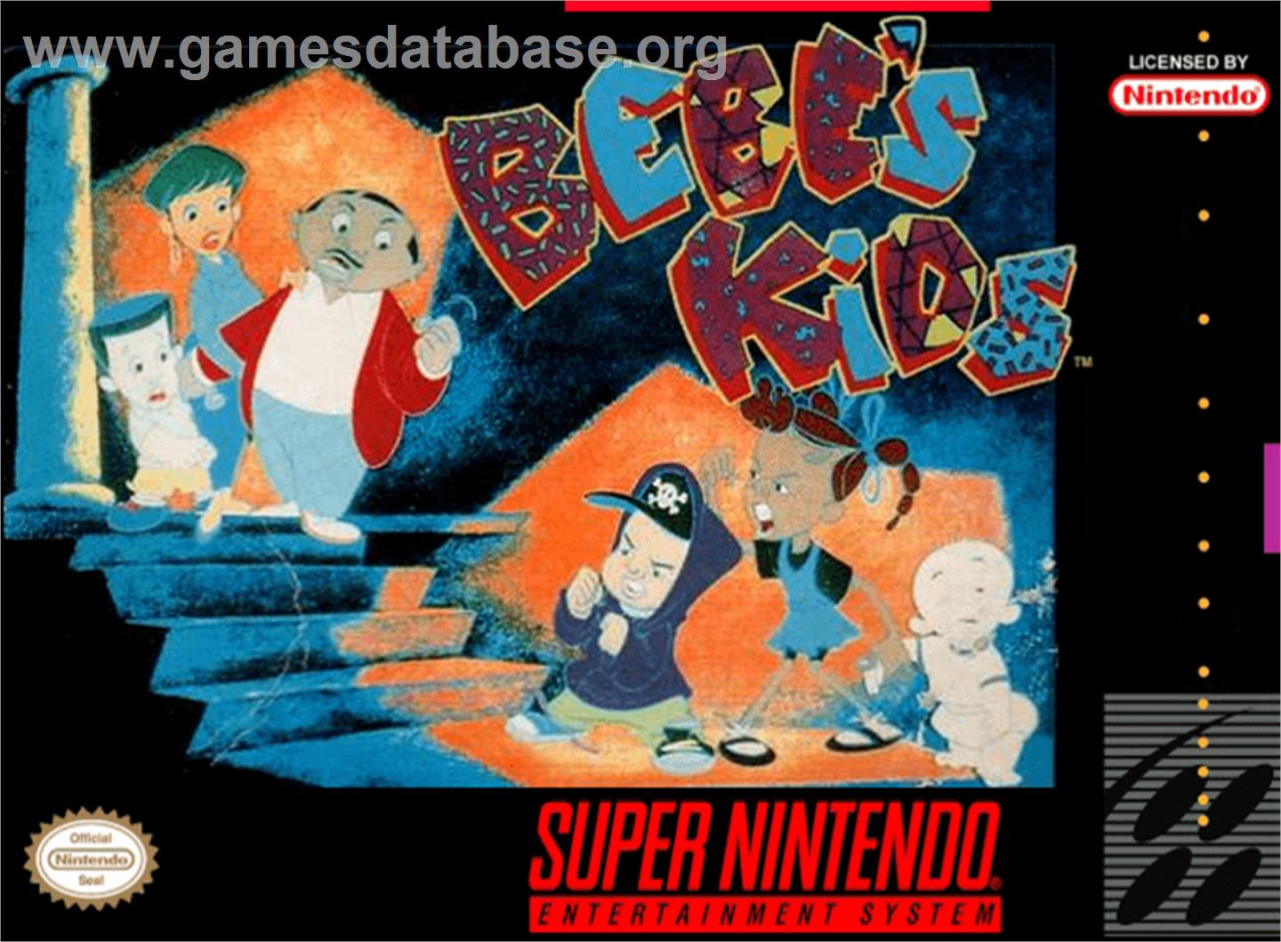 Bebe's Kids - Nintendo SNES - Artwork - Box