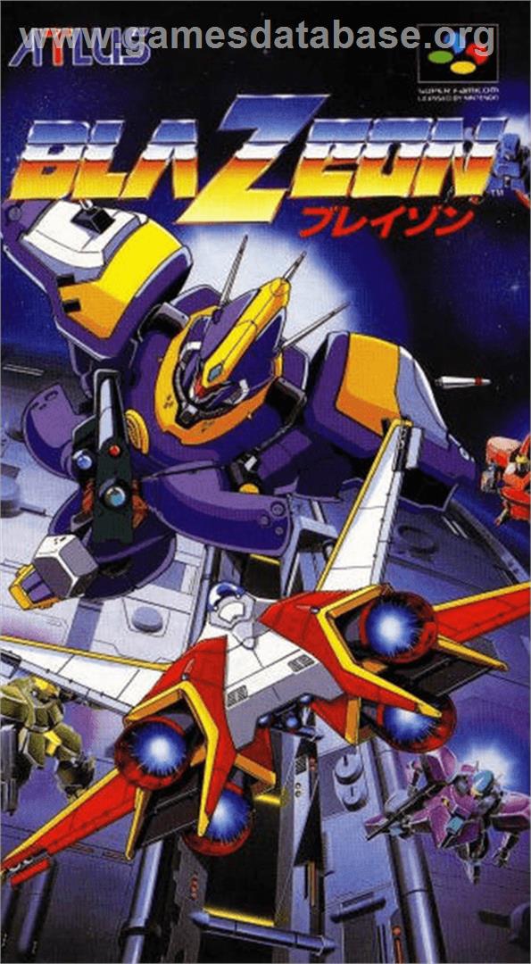 BlaZeon - Nintendo SNES - Artwork - Box