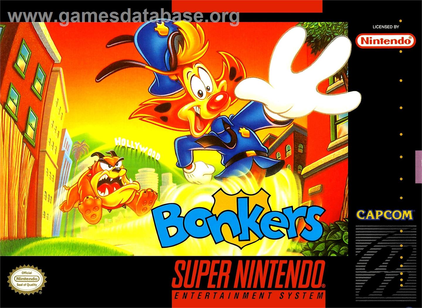 Bonkers - Nintendo SNES - Artwork - Box