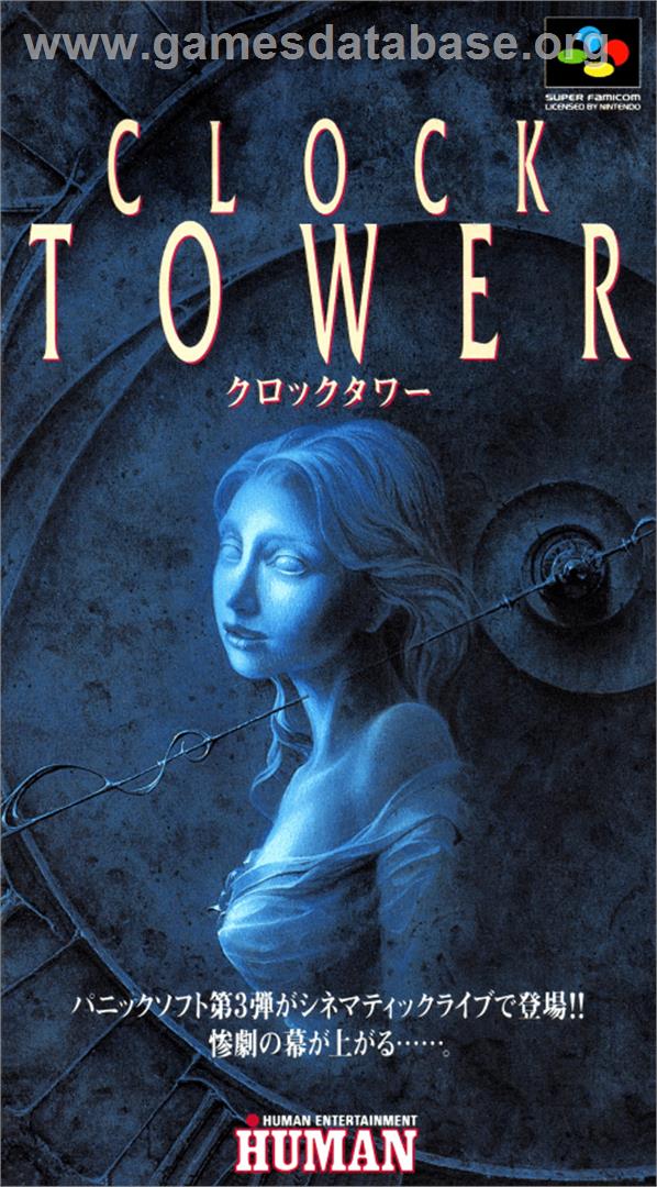 Clock Tower - Nintendo SNES - Artwork - Box