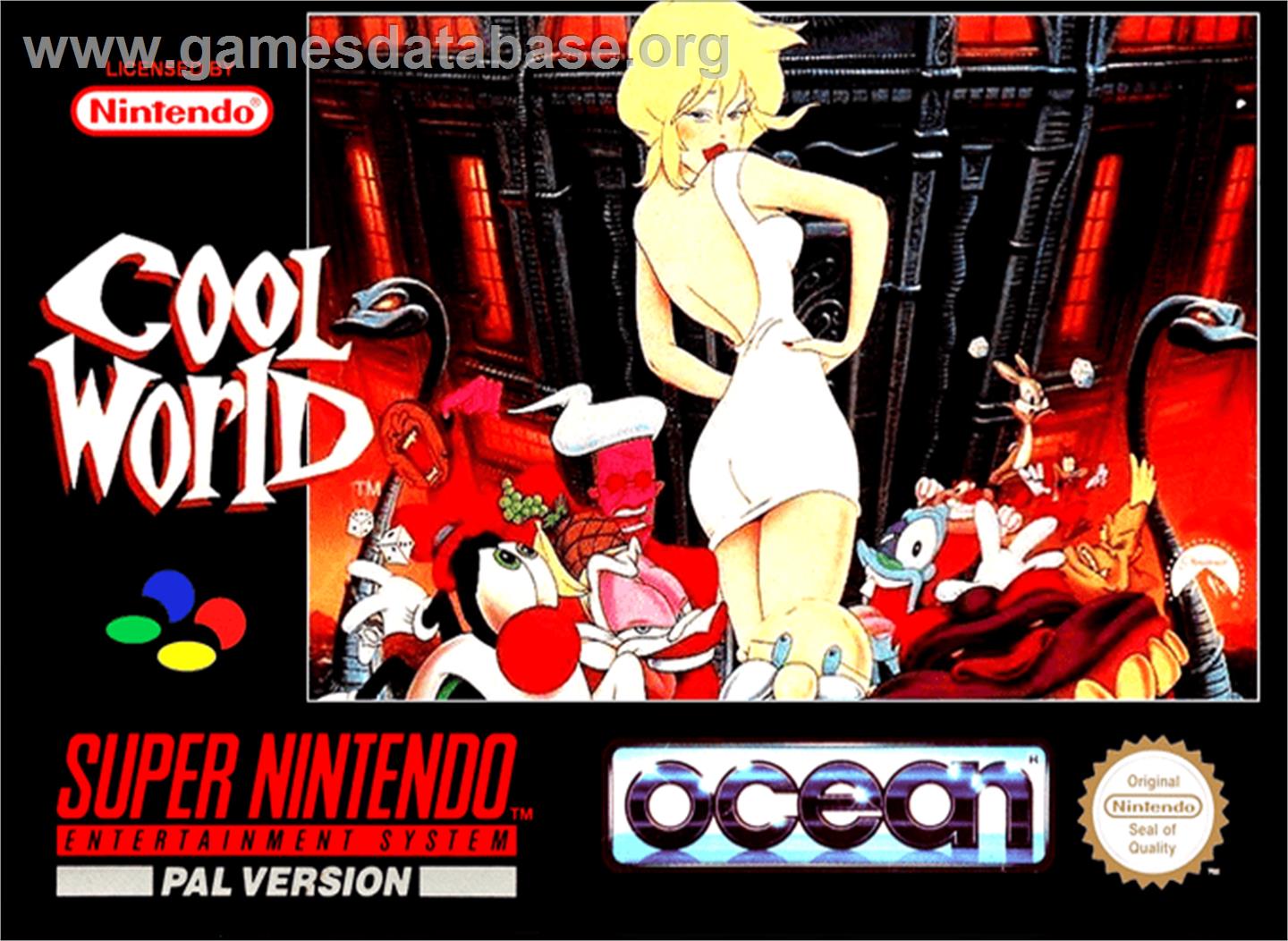 Cool World - Nintendo SNES - Artwork - Box