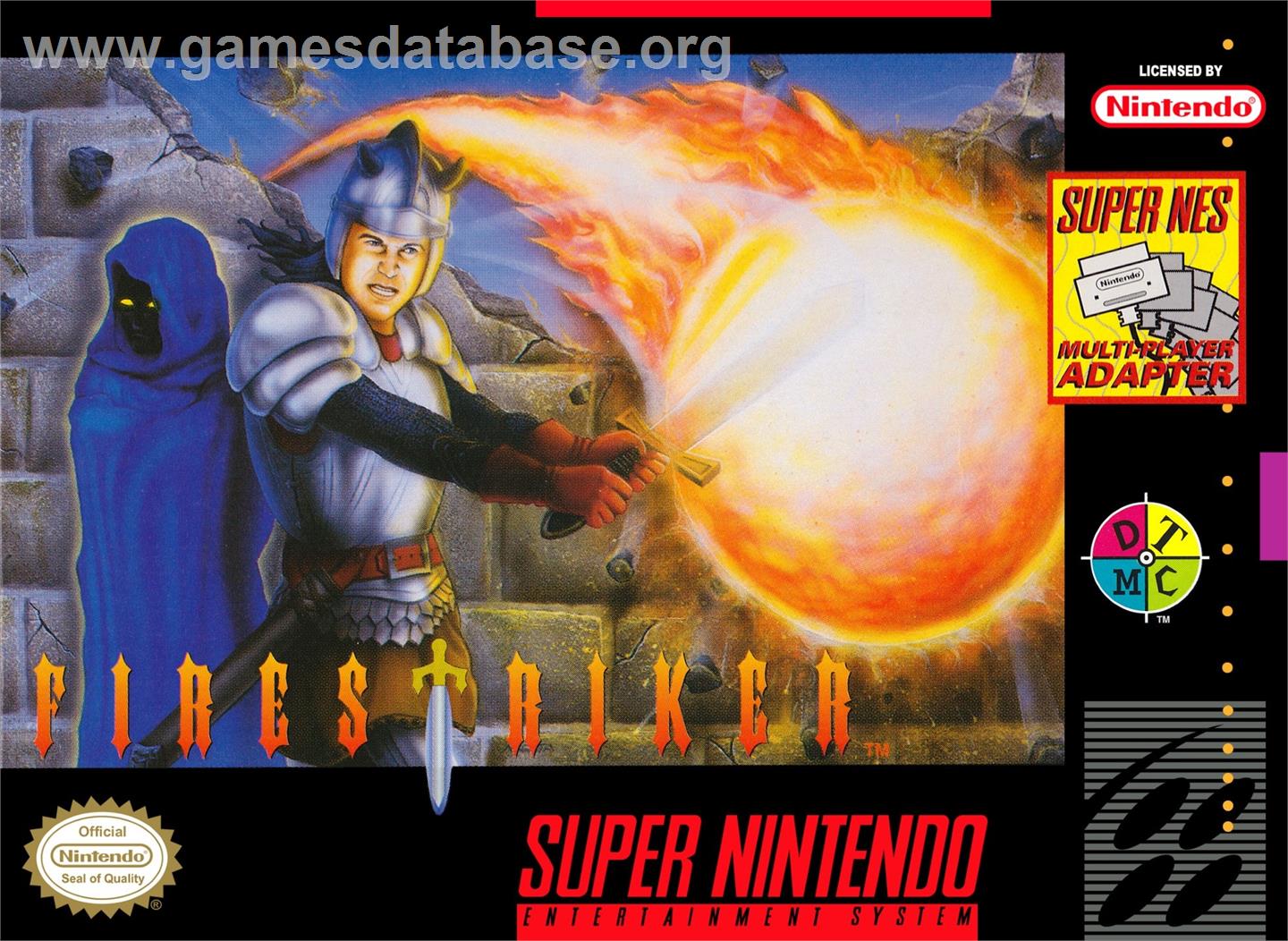 Firestriker - Nintendo SNES - Artwork - Box