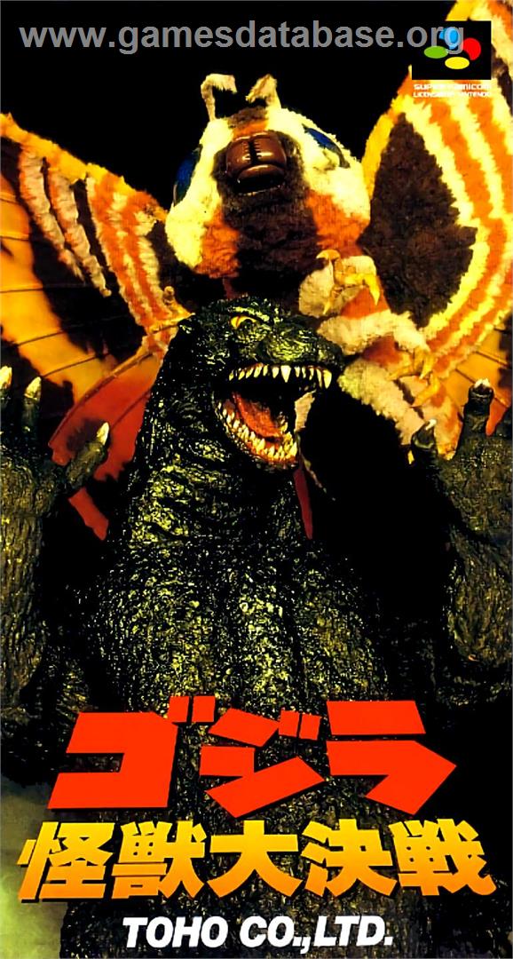 Godzilla - Kaijuu Daikessen - Nintendo SNES - Artwork - Box