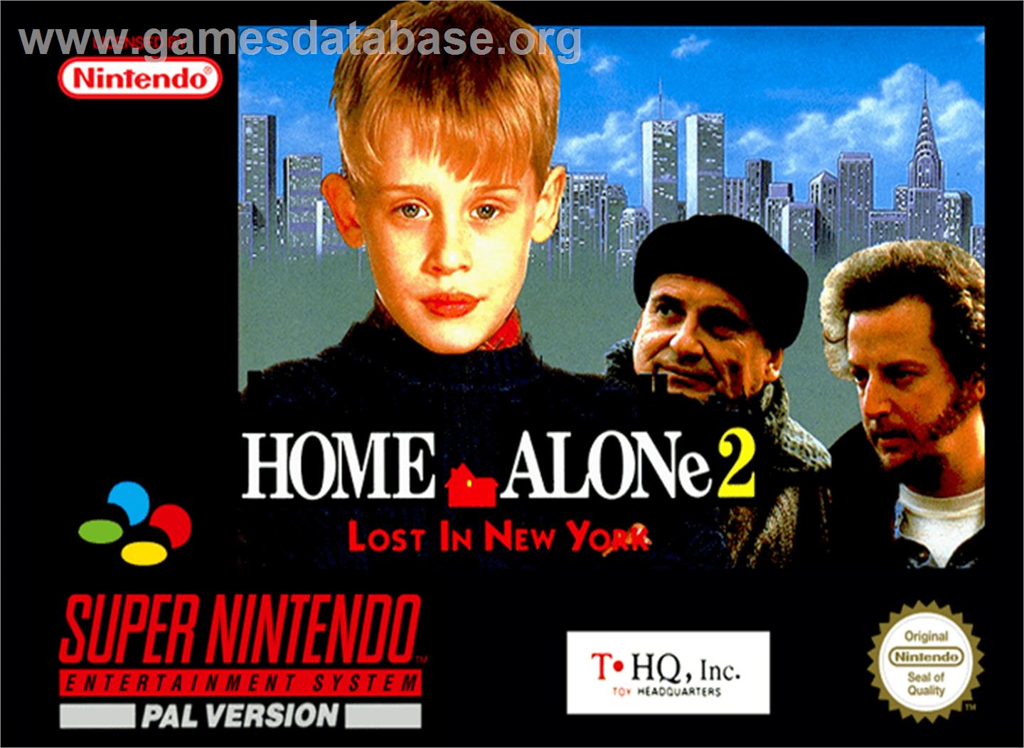 Home Alone 2: Lost in New York - Nintendo SNES - Artwork - Box