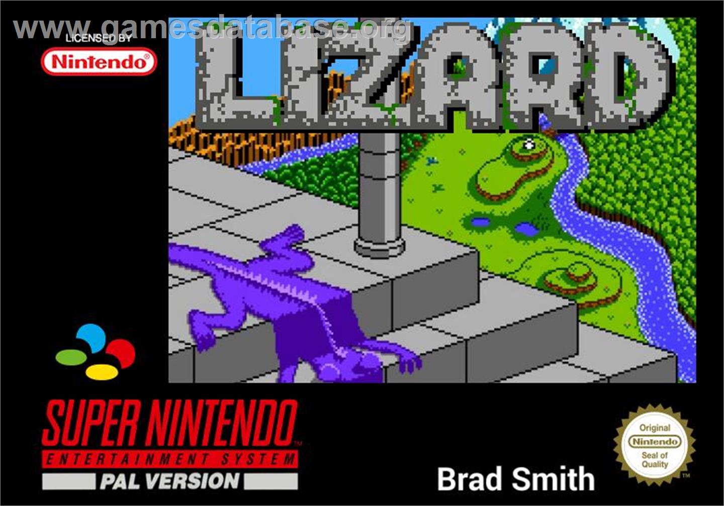 Lizard - Nintendo SNES - Artwork - Box