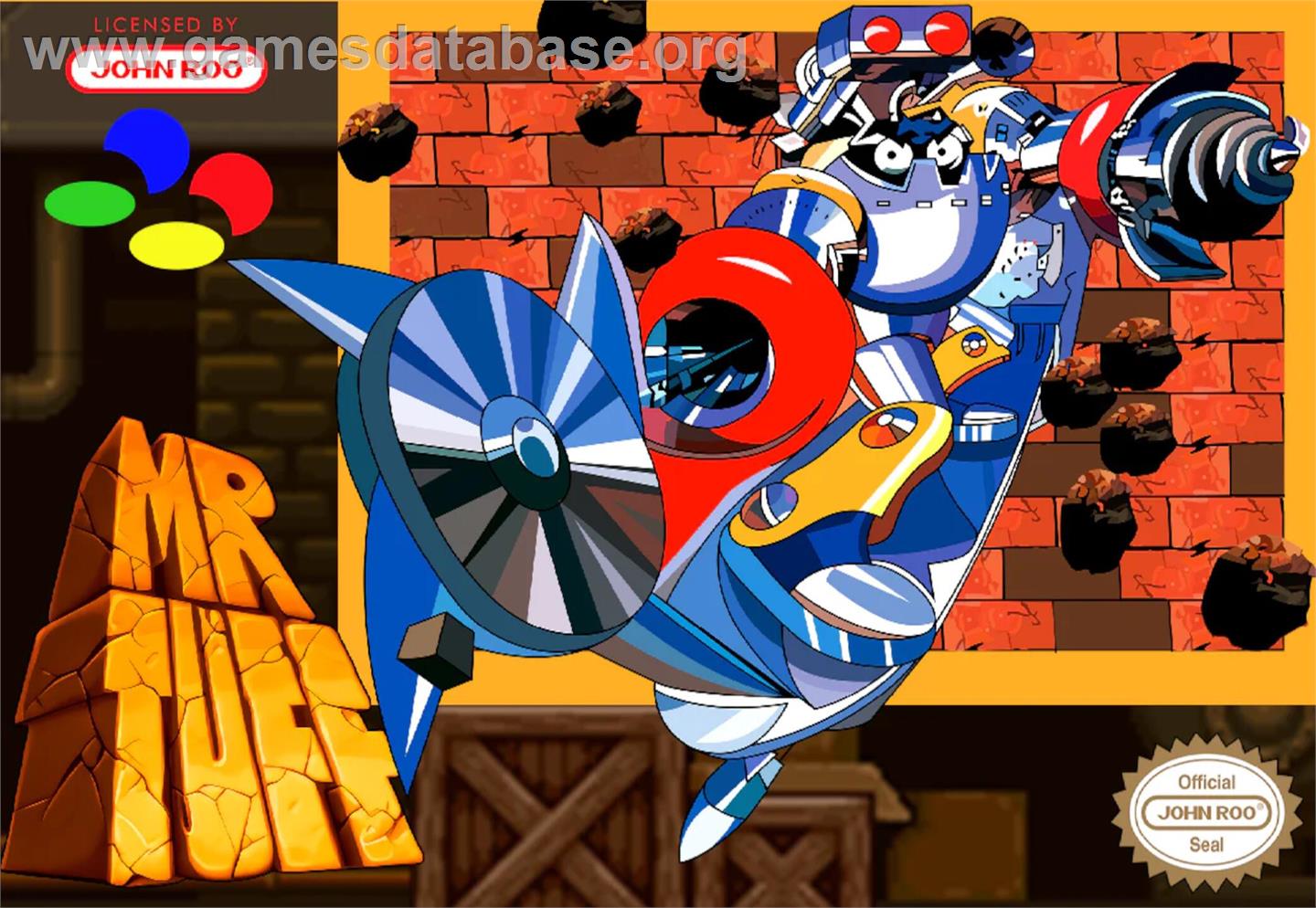 Mr. Tuff - Nintendo SNES - Artwork - Box