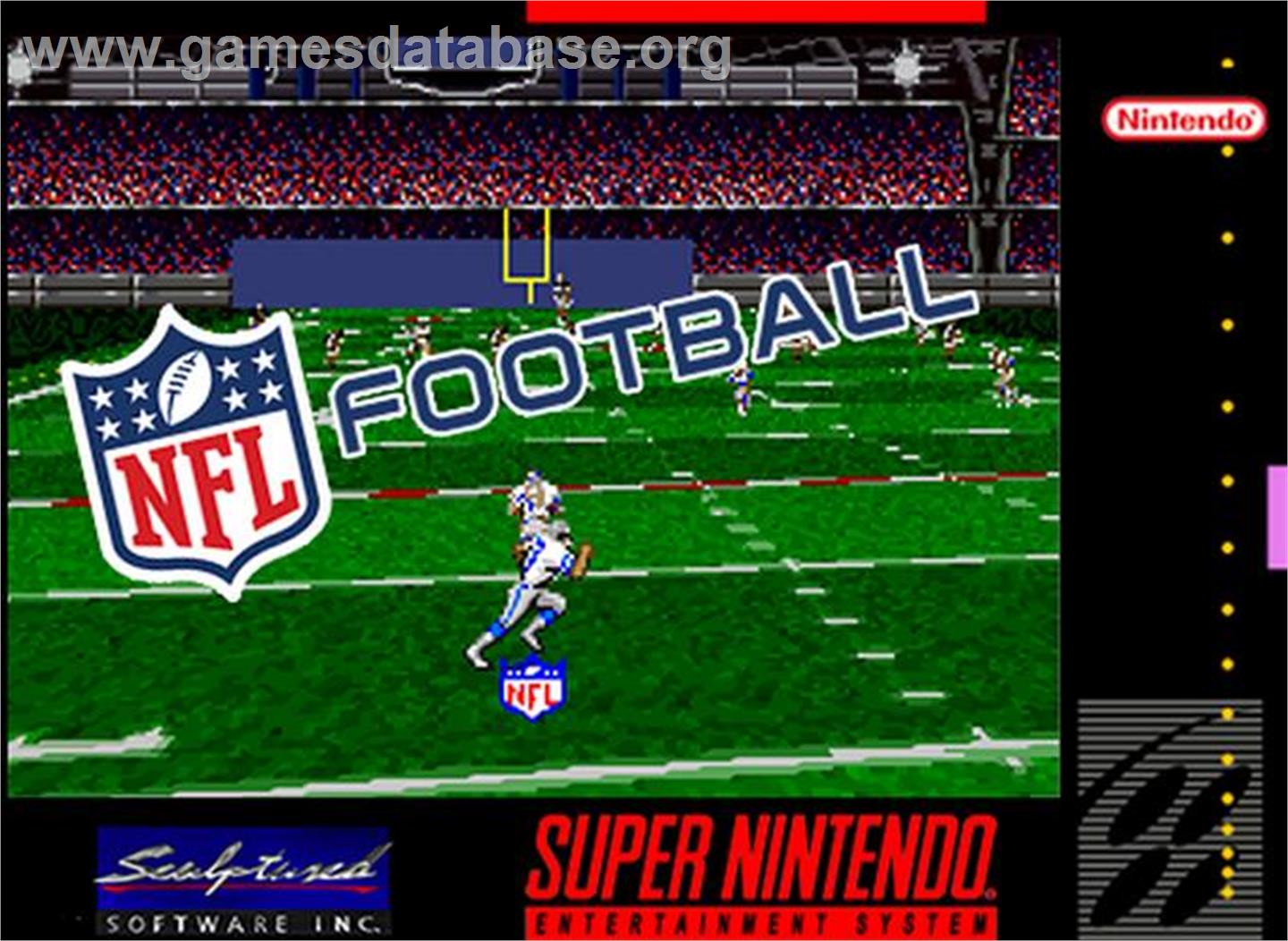 Nfl Football - Nintendo SNES - Artwork - Box
