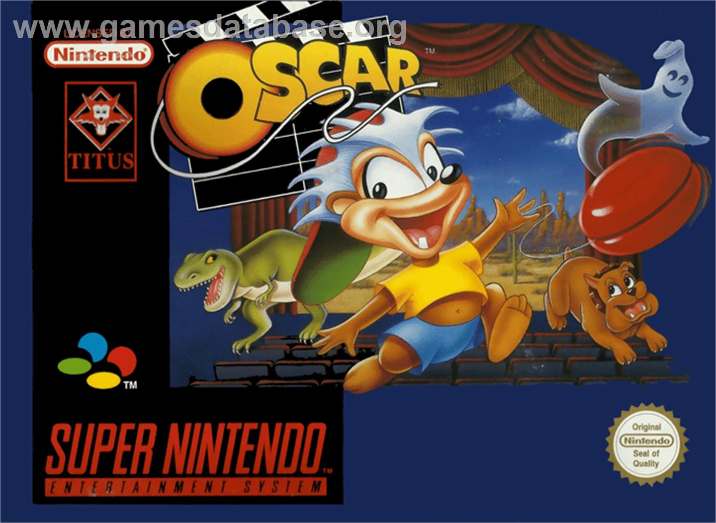 Oscar - Nintendo SNES - Artwork - Box