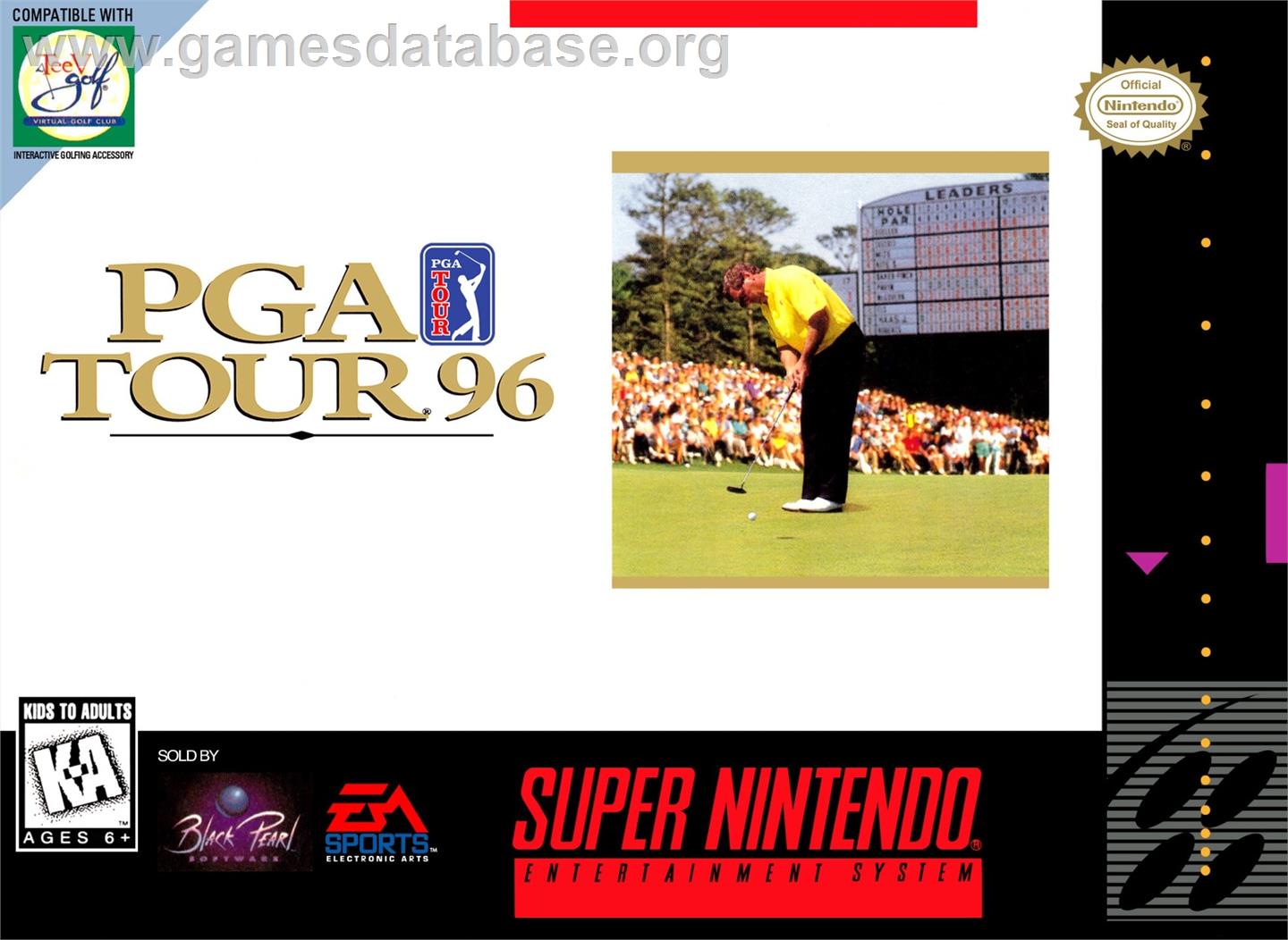 Pga Tour 96 - Nintendo SNES - Artwork - Box